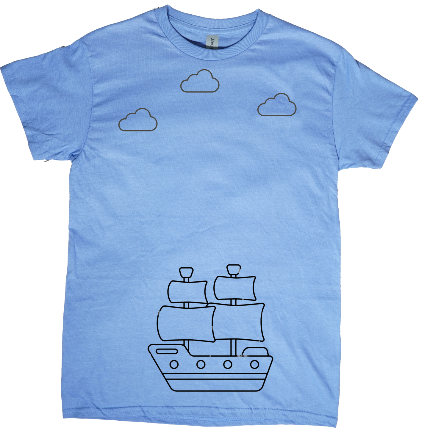 Sailboat'[v.2] - Short Sleeve T-Shirt
